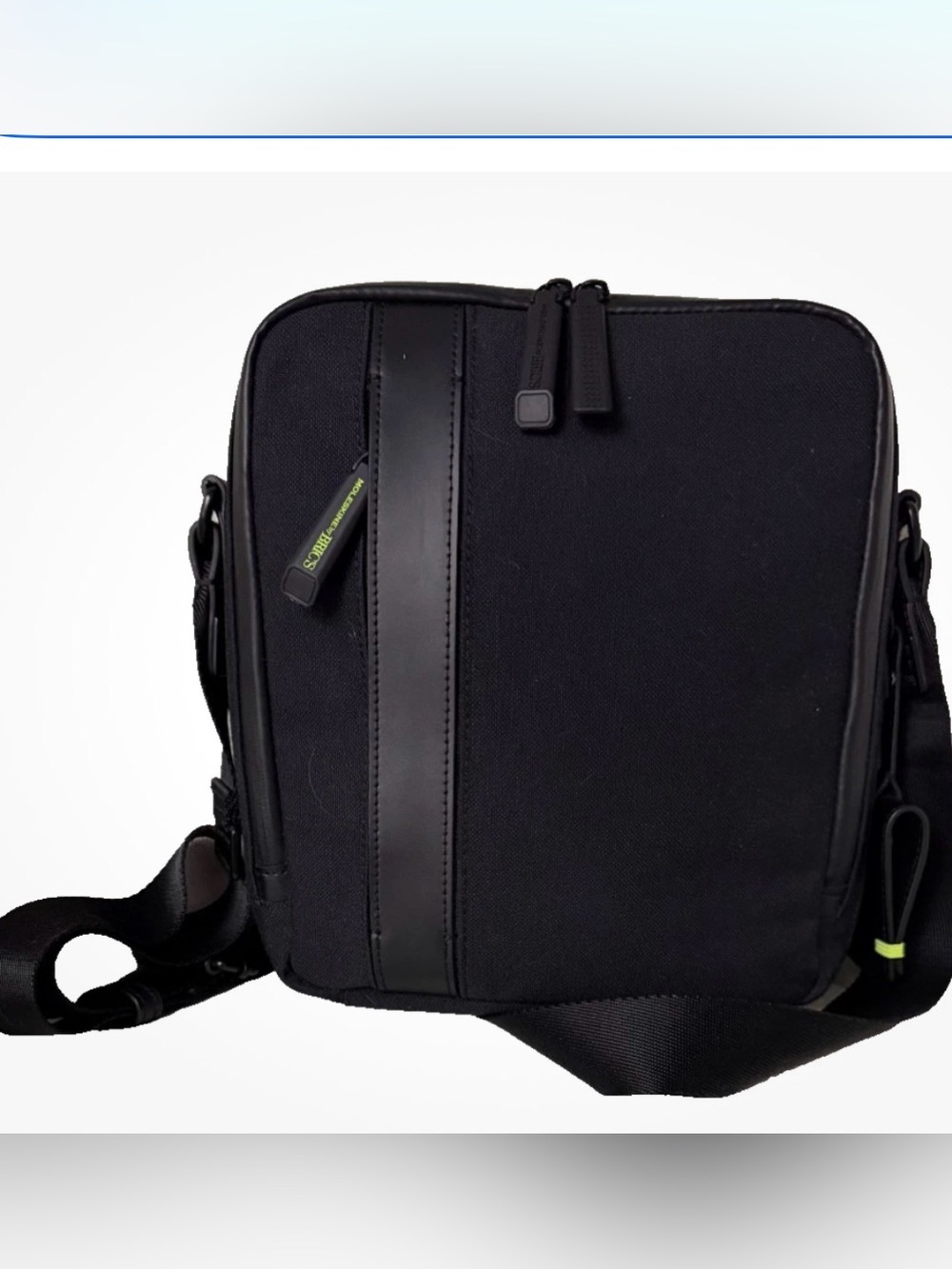 Bric’s Luggage Limited Edition Moleskin Black Crossbody Bag